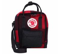 Fjällräven borsa a tracolla Kånken Re-Wool Sling Red/Black rosso nero