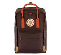 Fjällräven zaino per laptop con scomparto per laptop Kånken Koncept Laptop 15" 18L Black Oak - Rowan Red viola scuro