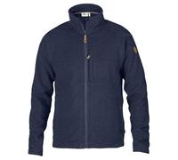 Fjällräven Buck Fleece M, Felpa Uomo, Blu (Dark Navy), L