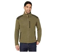 Fjällräven Buck Fleece M Felpa, Uomo, Laurel Green-Deep Forest, XL