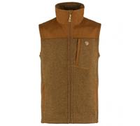 Fjällräven - Buck Fleece Vest - Gilet in pile M marrone