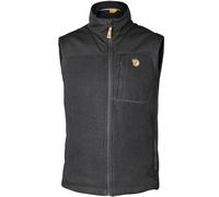 Fjällräven Buck Pile Gilet Herren-Weste Veste IN Trekking Grigio