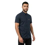 Camicia da uomo Fjällräven Övik Travel Shirt SS M Taglia: S / Colore: blu scuro