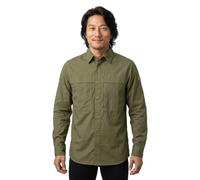 Fjall Raven - Camicia stretch - Abisko Trail Shirt LS M Green per Uomo - Taglia M - Kaki