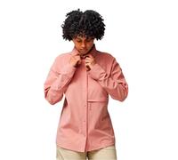 Fjall Raven - Camicia stretch in poliestere riciclato - Abisko Trekking Shirt W Dusty Rose per Donne in Poliestere Riciclato - Taglia S - Rosa