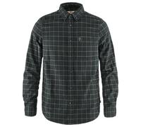 Fjällräven - Övik Flannel Shirt - Camicia XL nero/grigio