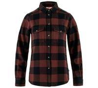 Fjällräven - Women's Övik Heavy Flannel Shirt - Camicia L nero