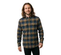Camicia Fjällräven Singi Heavy Flannel manica lunga blu navy marrone - S