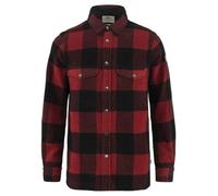 Fjällräven Canada Shirt M, Camicia a Manica Lunga, Uomo, Rosso (Red), M