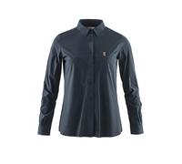 Fjällräven - Women's Övik Lite Shirt L/S - Camicetta S blu