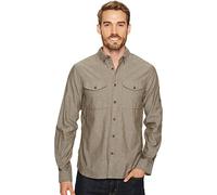FJÄLLRÄVEN - Camicia da Uomo Övik Chambray, Uomo, Camicia e Magliette., 81545, Grigio Asfalto, XXL