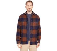 Fjällräven Canada Shirt M, Camicia a Manica Lunga, Uomo, Marrone (Chestnut-dark Navy), M