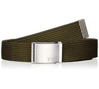 Fjällräven Canvas Belt, Cintura Uomo, Dark Olive, Taglia unica