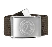 FJALLRAVEN 86978-633 1960 Logo Belt Cintura Unisex Adulto Dark Olive Taglia OneSize