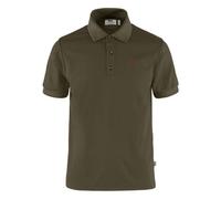 Fjällräven Crowley Pique, Polo, Uomo, Verde (Dark Olive), M