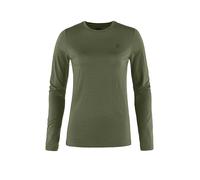 FJÄLLRÄVEN Damen Funktionsshirt Abisko Wool oliva | XL