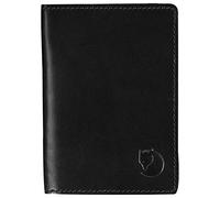 Fjällräven Leather Passport Cover Nero
