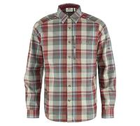 Fjällräven F81380-345-050 Fjällglim Camicia, Uomo, Red Oak/Basalt, M