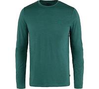 Fjällräven F87194-667 Abisko Wool LS Maglia, Uomo, Arctic Green, S