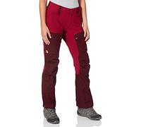 Fjällräven F89852S-356-420 Keb Curved Short Pantaloni, Donna, Dark Garnet-Plum, 36