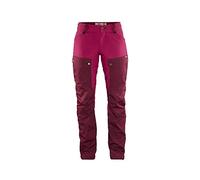 Fjällräven F89852S-356-420 Keb Curved Short Pantaloni, Donna, Dark Garnet-Plum, 40