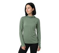 Fjallraven 84108-614 Abisko Sun-Hoodie W Maglia Lunga Donna Patina Green Taglia M