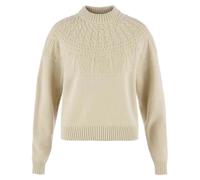 Fjällräven - Women's Övik Solid Jacquard Knit - Pullover di lana M beige