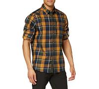 Fjällräven Fjällglim Shirt Ls M, Camicia a Manica Lunga Uomo, Verde (Deep Forest), L