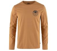 Fjällräven - Forever Nature Badge L/S T-Shirt - Maglia a manica lunga XL arancione