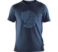 Fjällräven Forever Nature Fox, Maglietta a Maniche Corte, Uomo, Blu (Navy), L