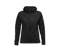 FJÄLLRÄVEN Giacca in pile da donna Abisko Trail con cappuccio nero | XS