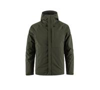 FJÄLLRÄVEN Giacca invernale da uomo Hydratic Padded Trail verde scuro | XXL