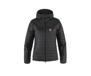 FJÄLLRÄVEN Giacca isolante da donna Expedition X-lätt Hoodie nero | XS