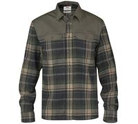 Fjällräven Granit Shirt M, Camicia a Maniche Lunghe Uomo, Verde (Green), XXL