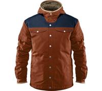 Fjällräven Greenland No. I Down - giacca piumino - uomo S Brown/Blue man Piuma,Cotone Organico/Biologico,G1000