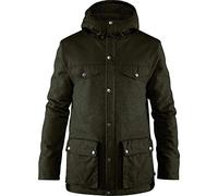 Fjällräven Greenland Re-Wool Jacket M, Giacca Clasica Uomo, Verde (Deep Forest), S