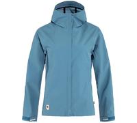 Fjällräven HC High Coast Hydratic Sentiero Damen-Shelljacke Giacca a Vento Blu