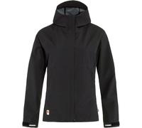 Fjällräven HC High Coast Hydratic Sentiero Damen-Shelljacke Giacca a Vento Nera