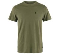 T-shirt Fjällräven Fjällräven Hemp Blend manica corta verde scuro - L