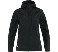 Fjällräven High Coast Vento Giacca Damen-Windjacke da Camminata Nera