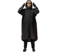 Fjällräven Hoja Rain Fox Poncho Unisex Poncho Da Pioggia Giacca Da Pioggia Nero