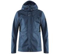 Fjällräven Kaipak Jacket M, Giacca con Cappuccio Uomo, Blu (Uncle Blue/Dark Grey), L