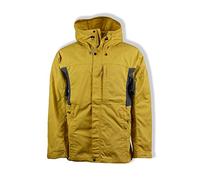 Fjällräven Kaipak Jacket M, Giacca con Cappuccio Uomo, Giallo (Ocra/Super Grey), XL