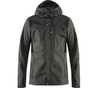 Fjällräven Kaipak Jacket M, Giacca con Cappuccio Uomo, Grigio (Dark Grey/Black), XS