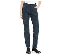 Fjällräven - Women's Kaipak Trousers Curved - Pantaloni da trekking 36 - Fixed Length nero/blu