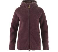 Fjällräven Kaitum W - giacca in pile - donna S Bordeaux woman Pfas Free,Recycled Polyamide,Wool,Recycled Polyester