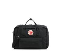 Fjällräven Kånken Borsone da weekend nero, cotone,poliestere, unisex