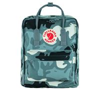 Fjällräven Kånken Graphics - Zaino 38 cm (nimbus blue-hidden animals)