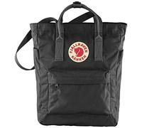 Fjällräven Kånken Totepack Borsa shopper nero, cotone biologico,poliestere riciclato, unisex