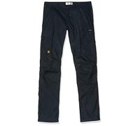 Fjällräven - Karl Pro Trousers - Pantaloni da trekking 50 - Long - Raw Length nero/blu